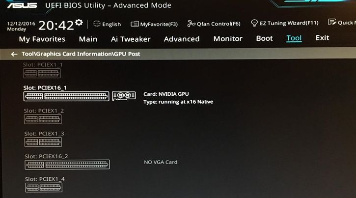 ASUS UEFI BIOS Utility image