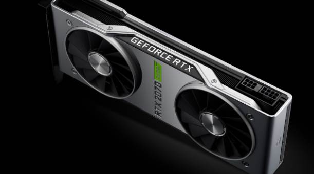 Side view of the RTX 2070 Super