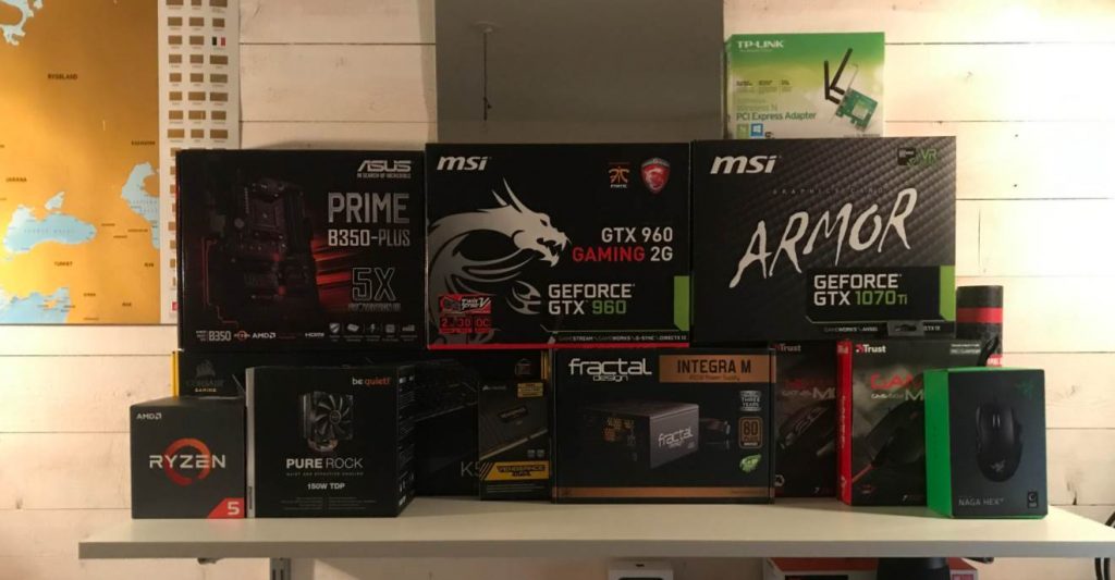 Image of MSI PC Parts Boxes