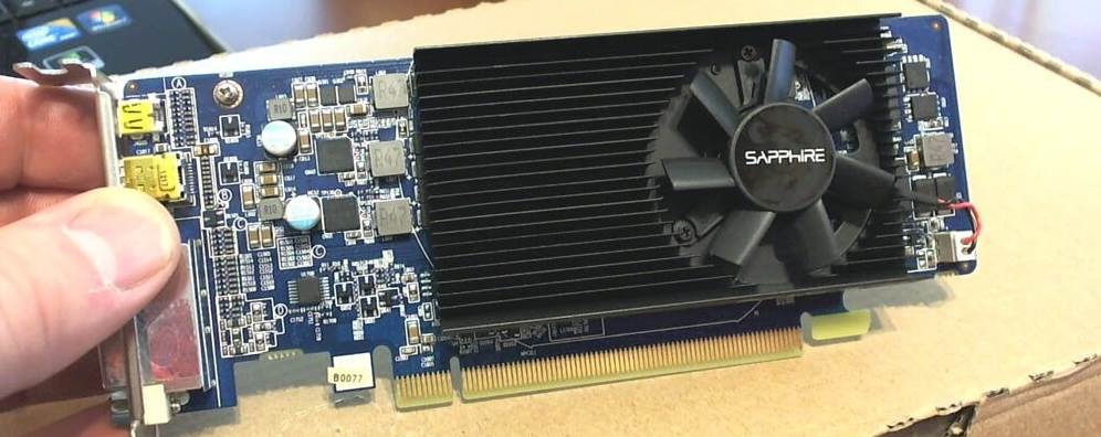 Image of a Low Profile GPU