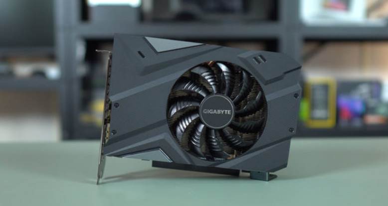 Image of single fan gpu