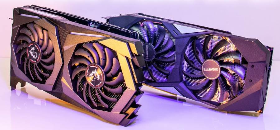 image of two rtx 2000 series graphics cards