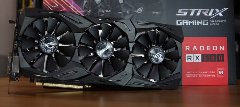 Image of Asus ROG Strix RX 580 Triple Fan Edition