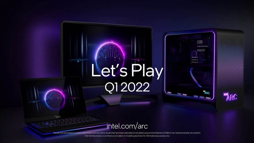 Intel arc let's play photo