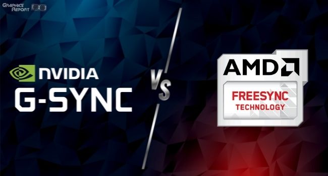 Image of nvidia g sync and amd freesync logos