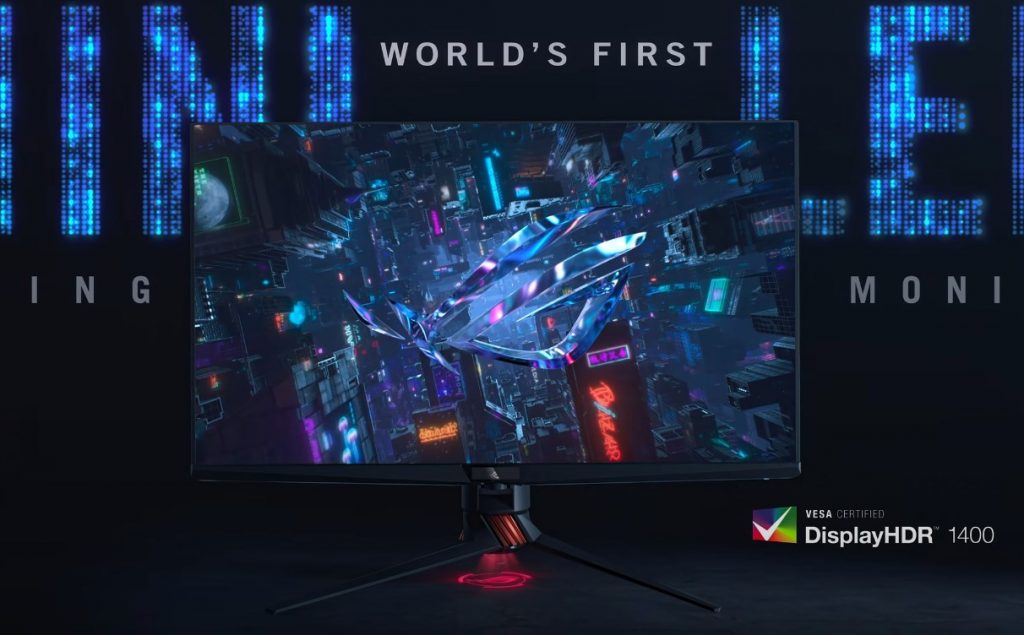 Image of asus pg32uqx monitor