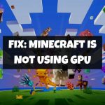 Minecraft Not Using GPU