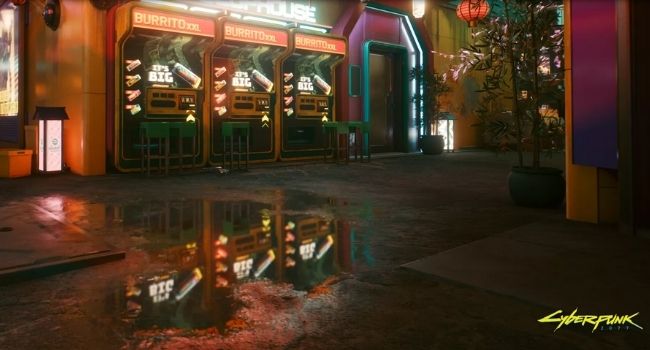 image of cyberpunk 2077 with raytracing enabled