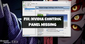 Nvidia Control Panel Missing