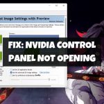 Nvidia Control Panel Not Opening