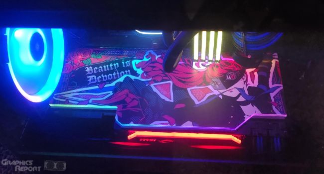 custom persona 5 gpu backplate