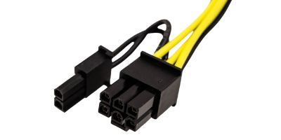 image of 6+2 pin power connector