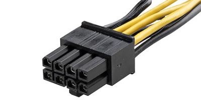 image of 8 pin power connector