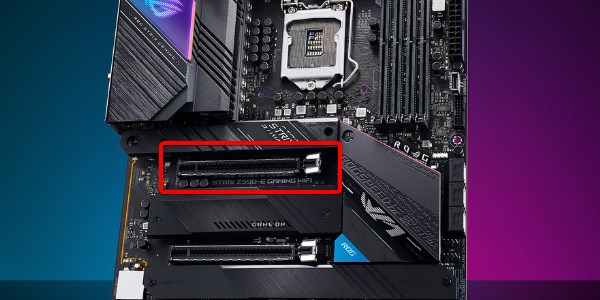 image of PCIe x16 slot