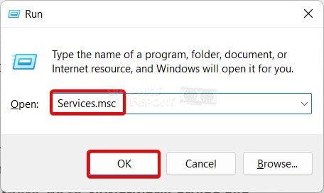 showing a way to find services in windows 10