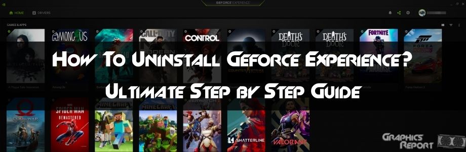 How To Disable Geforce Experience