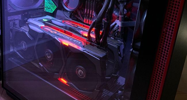 Image of rtx 3090 SLI Build