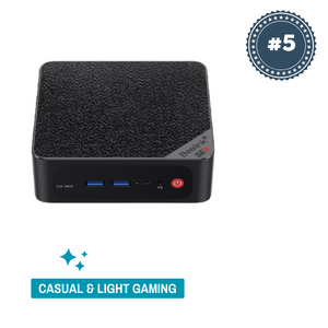 Beelink SER5 MAX mini PC - best casual and light gaming pick